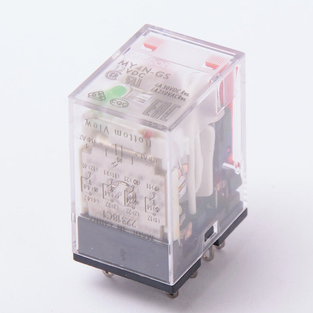 Реле MY4N-GS 12V DC (017546) #1