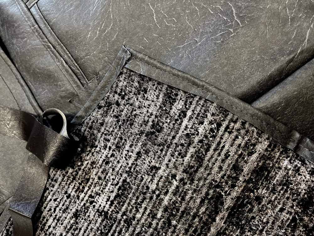 Утеплитель лобовой наружный УАЗ 452 Буханка (поролон-ватин-винил/кожа ...