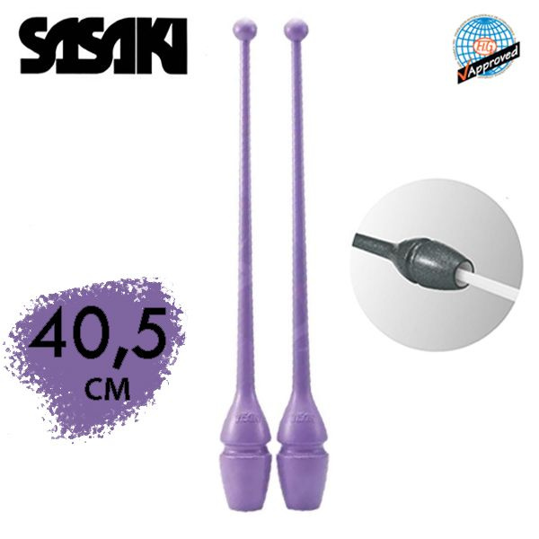 Булавы SASAKI M-34JKH 40,5см. PP(Фиолетовый) FIG #1