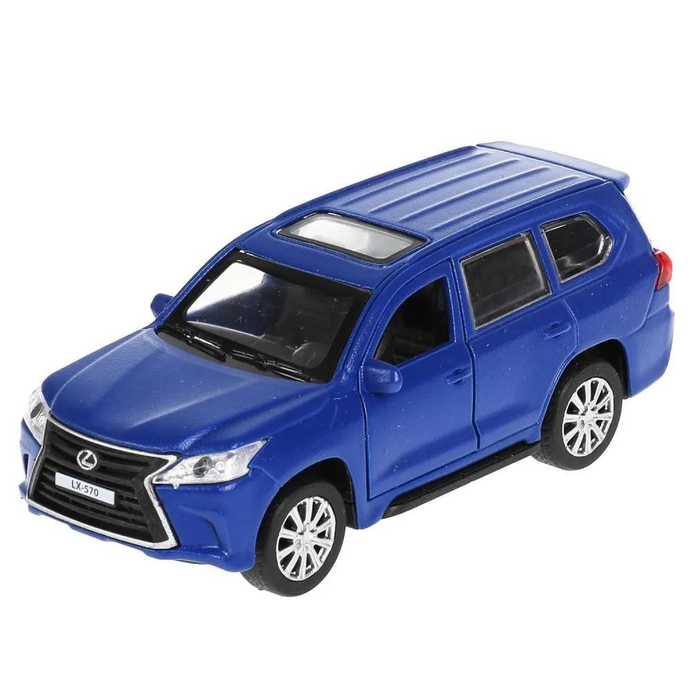 Машина металлическая Технопарк Lexus LX-570 (12 см., матовый),  LX570-12FIL-BU