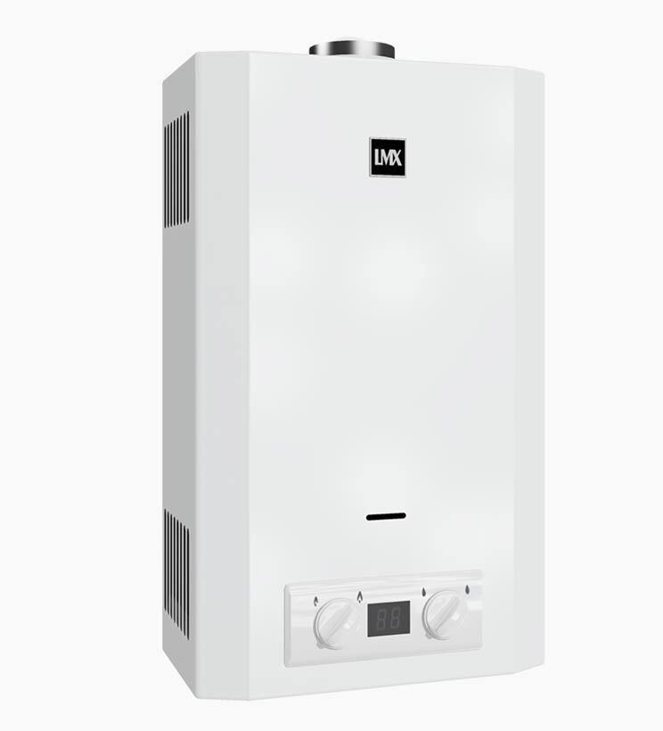 Газовая колонка LEMAX Classic 20 кВт, 10 л/мин, открытая камера ...