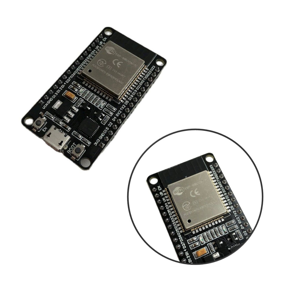 1 шт Модуль электронный ESP-WROOM-32 30Pin макетная плата ESP32 Wi-Fi ...