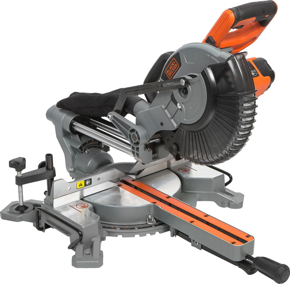 Пила торцовочная Black&Decker BES700-QS, 1600 Вт, 216 мм #1