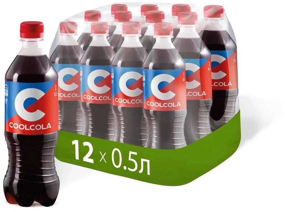 Напиток Cool Cola(Кул Кола), 12 штук по 0,5 л купить на OZON по низкой ...