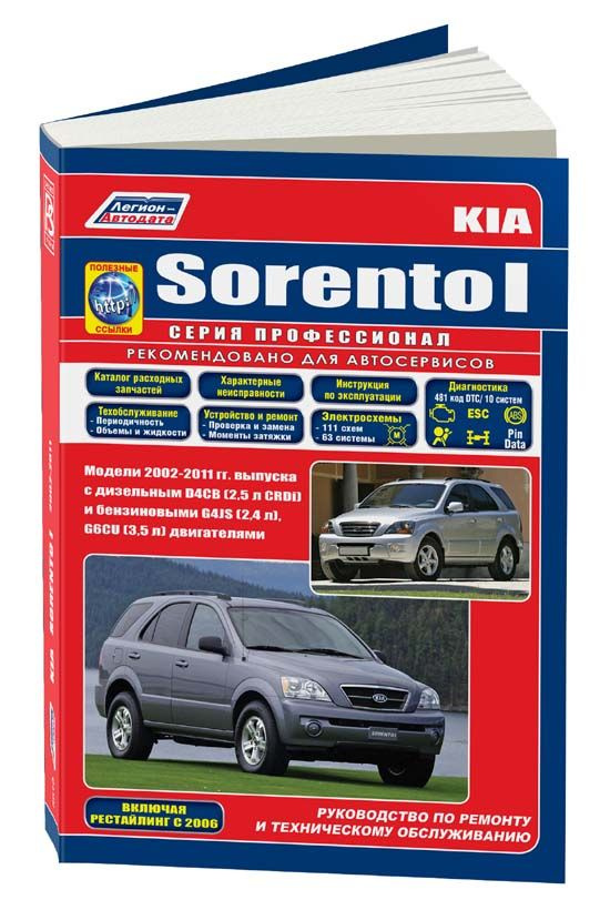 Двигатель Kia Sorento (Киа Соренто). Купить по хорошей цене