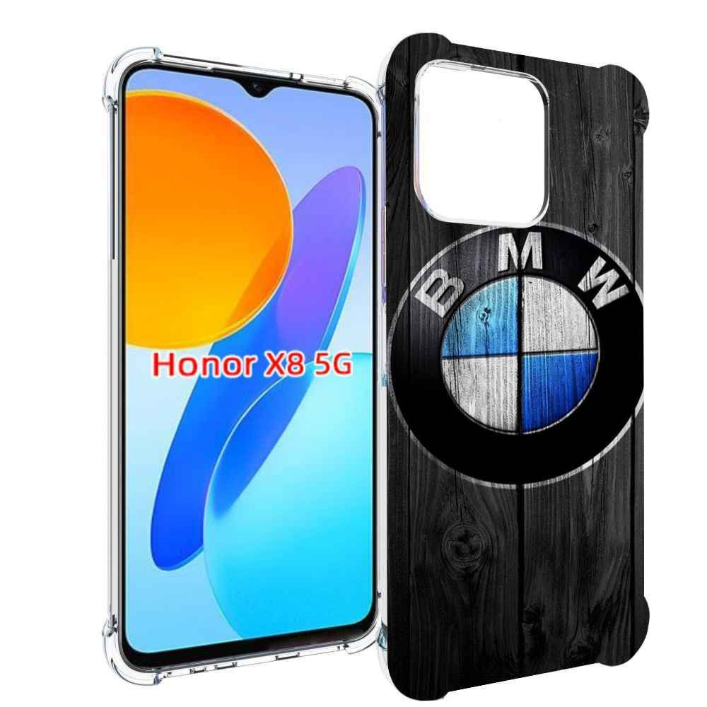 Чехол-бампер MyPads для Honor X8 5G с рисунком bmw бмв 5 мужской ...