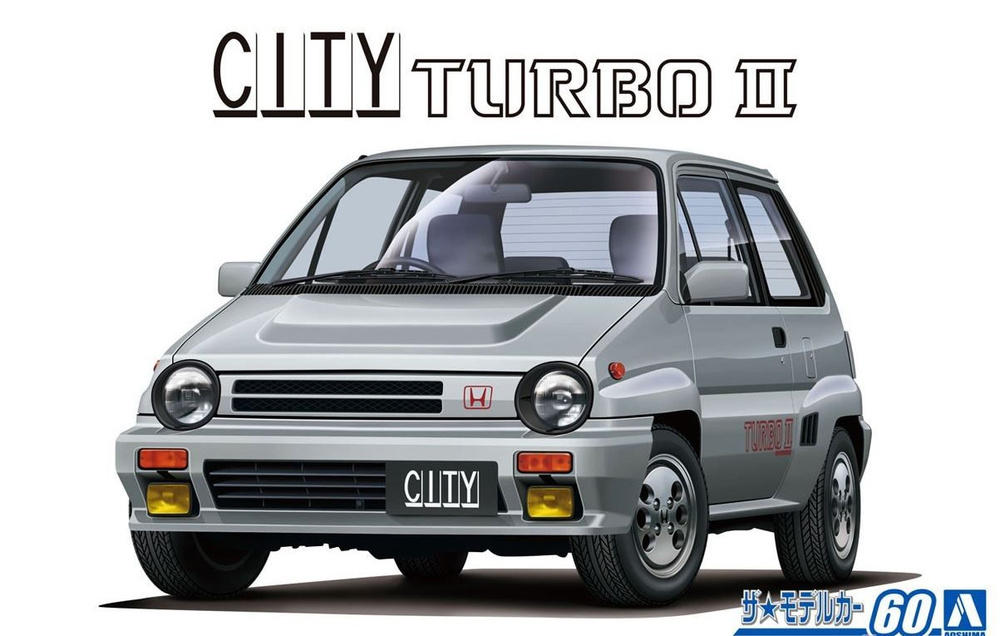 Сборная модель Hondа AA City Turbo II 06388 Aoshima 1/24 #1