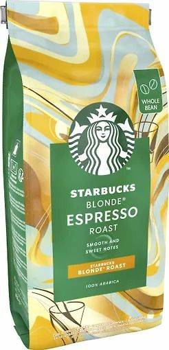 срок до 03/2025 - Кофе в зернах Starbucks Blonde Espresso Roast, 450 г (Из Финляндии)  #1