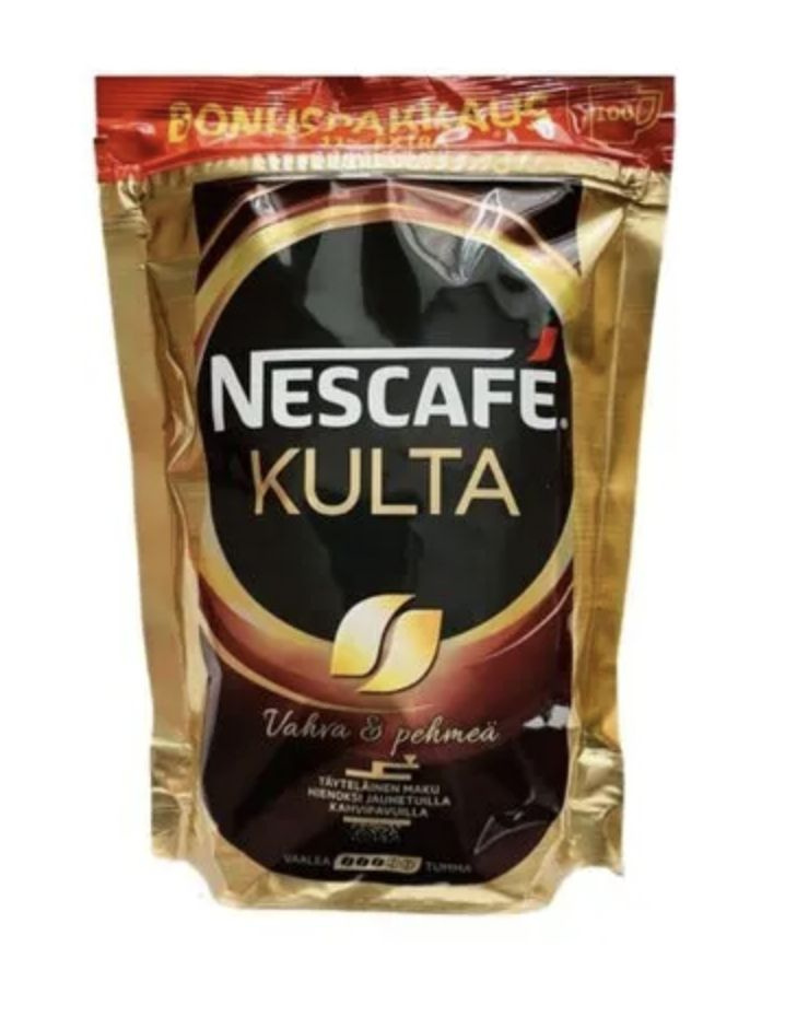 Кофе растворимый Nescafe Kulta 180 гр. финский (пакет) #1