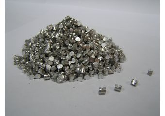 Пломбы белые алюминиевые для ювелирных изделий (1000 штук)  #1