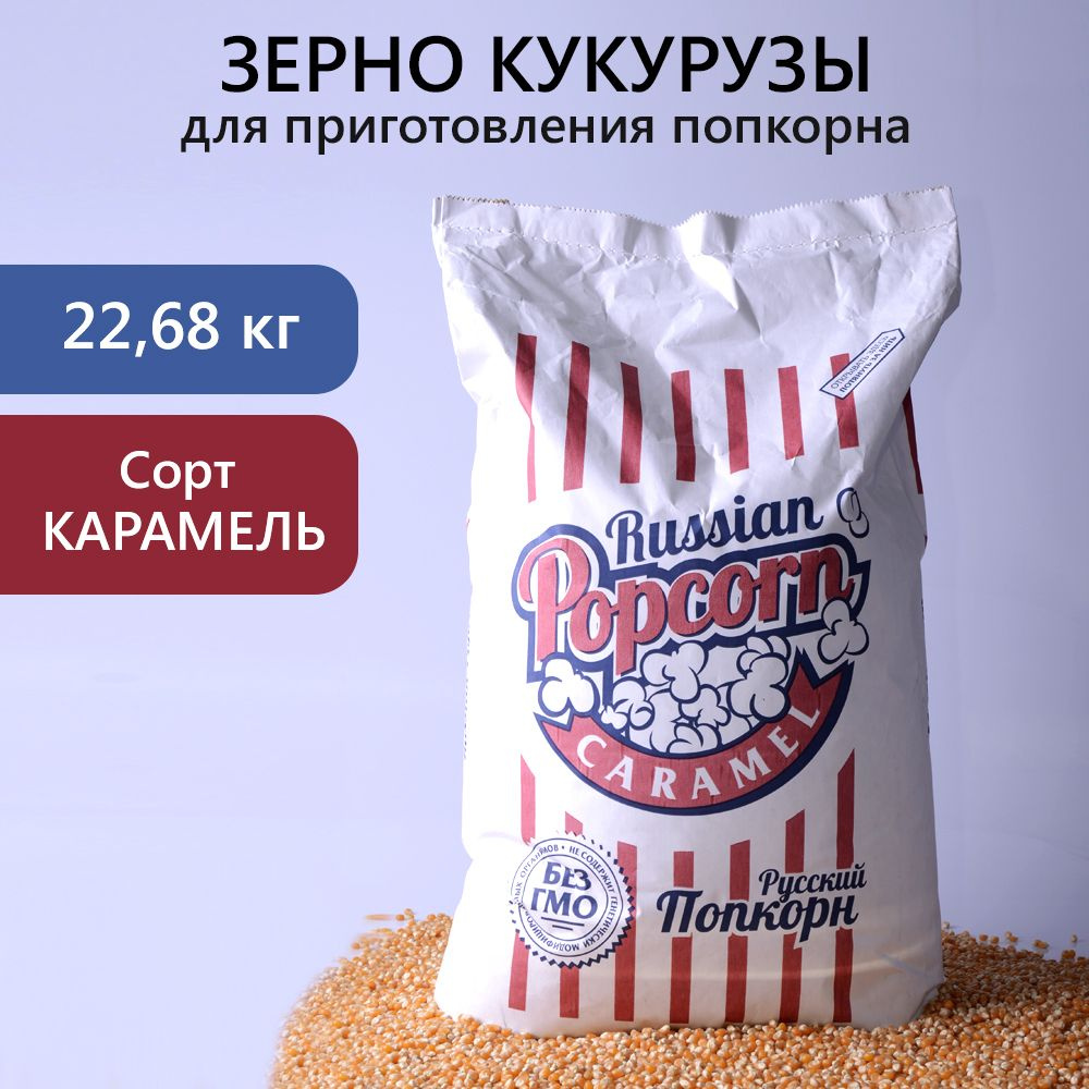 Зерно кукурузы для приготовления попкорна сорт 