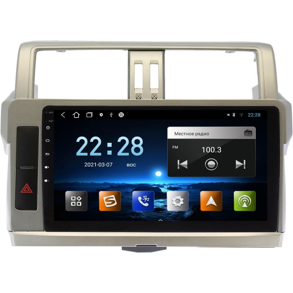 Магнитола CRS-300 M150S Тойота Прадо 150 Toyota Land Cruiser Prado 150 ...