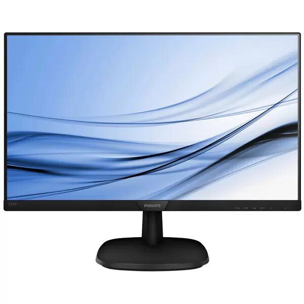 Philips 23.8" Монитор 243V7QDAB (00/01), черный #1