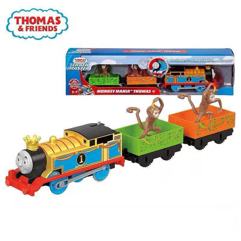 Паровоз Mattel Thomas & Friends Новый электрический MONKEY MANIA THOMAS #1