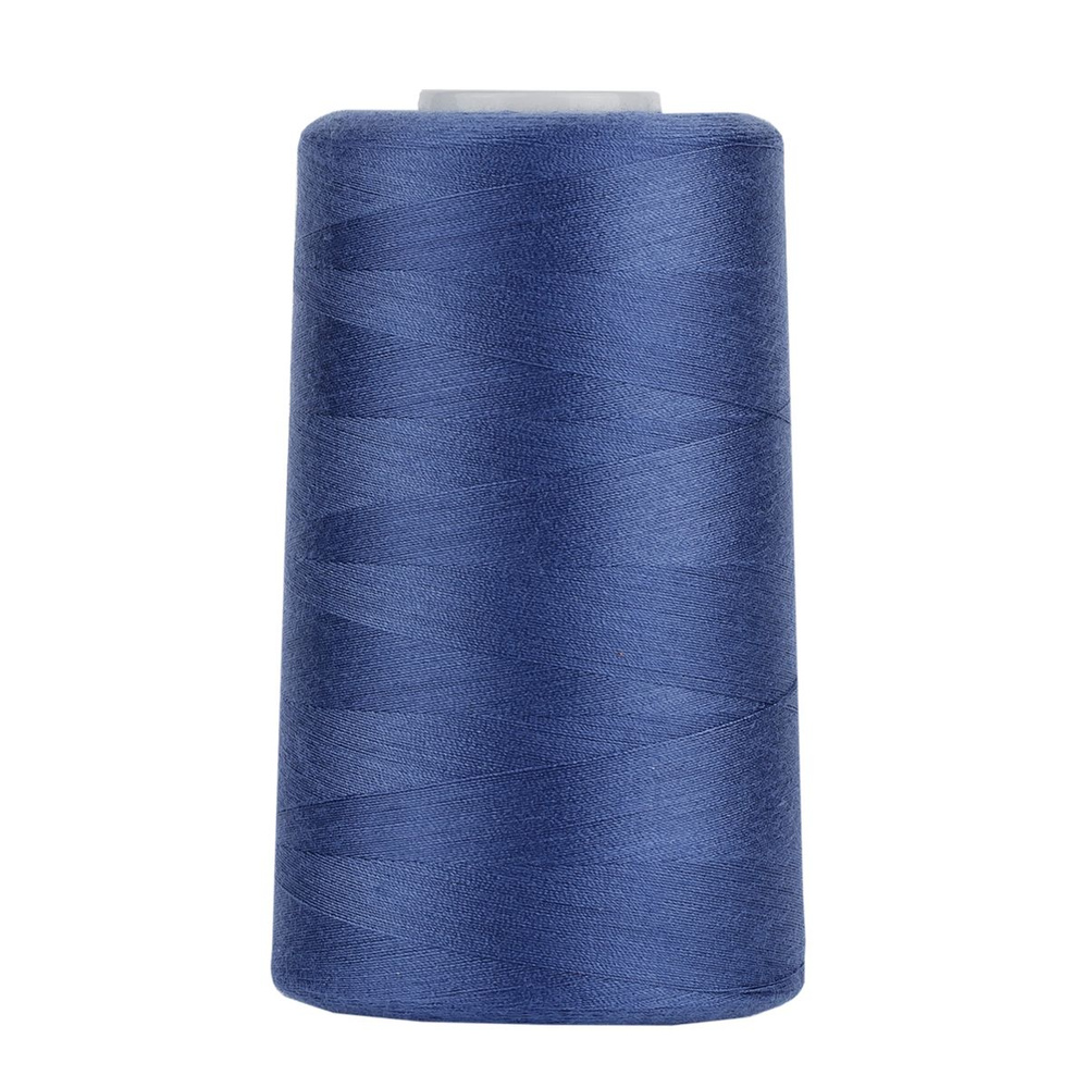 Нитки для швейных машин и оверлоков промышленные, 2 бобины, 40/2 5000 ...