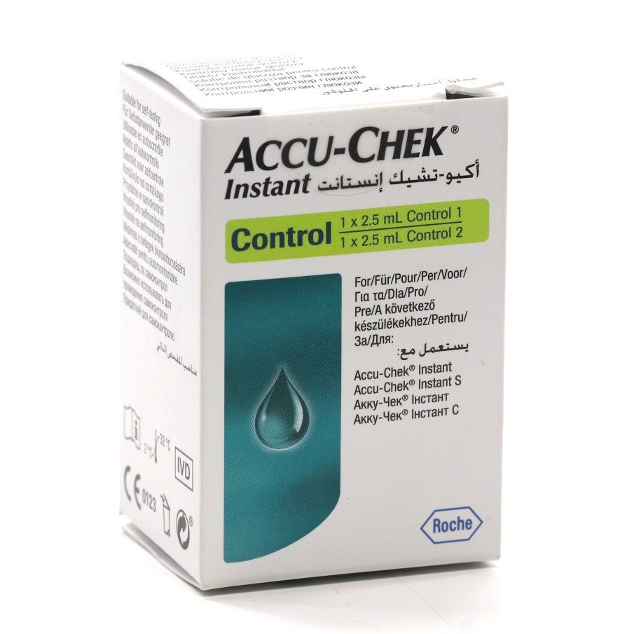 Контрольный раствор Акку-Чек Инстант для проверки глюкометра - купить с ...