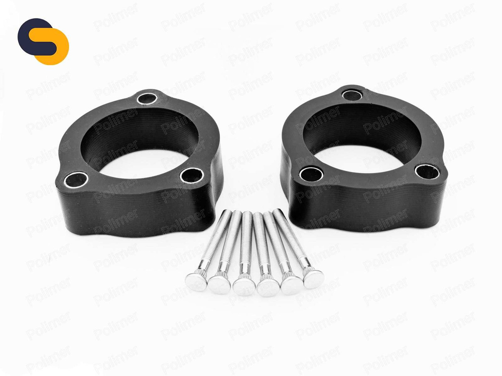 Проставки увеличения клиренса передних стоек для TESLA MODEL 3 (I) 2017 ...