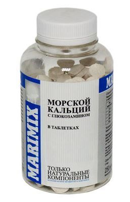 Marimix Морской кальций с глюкозамином, пищевая добавка для животных ...