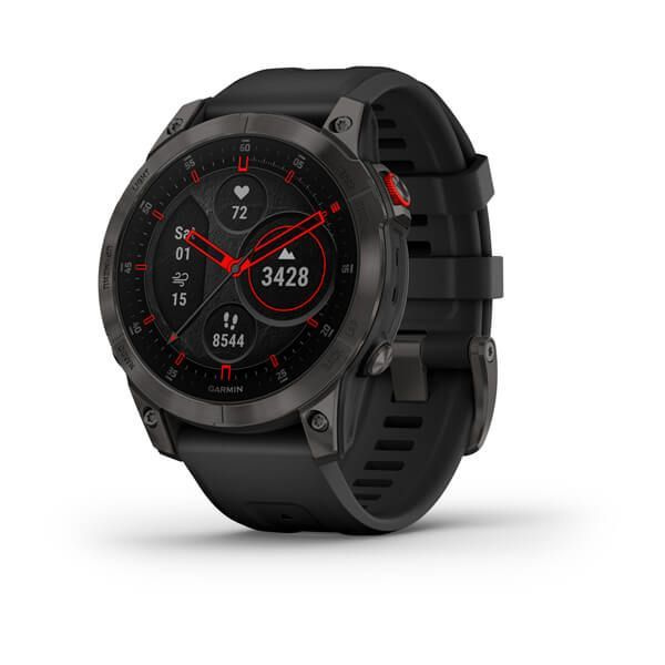 Умные спортивные часы Garmin Epix (Gen 2) Sapphire - Black Titanium 47mm 010-02582-11  #1