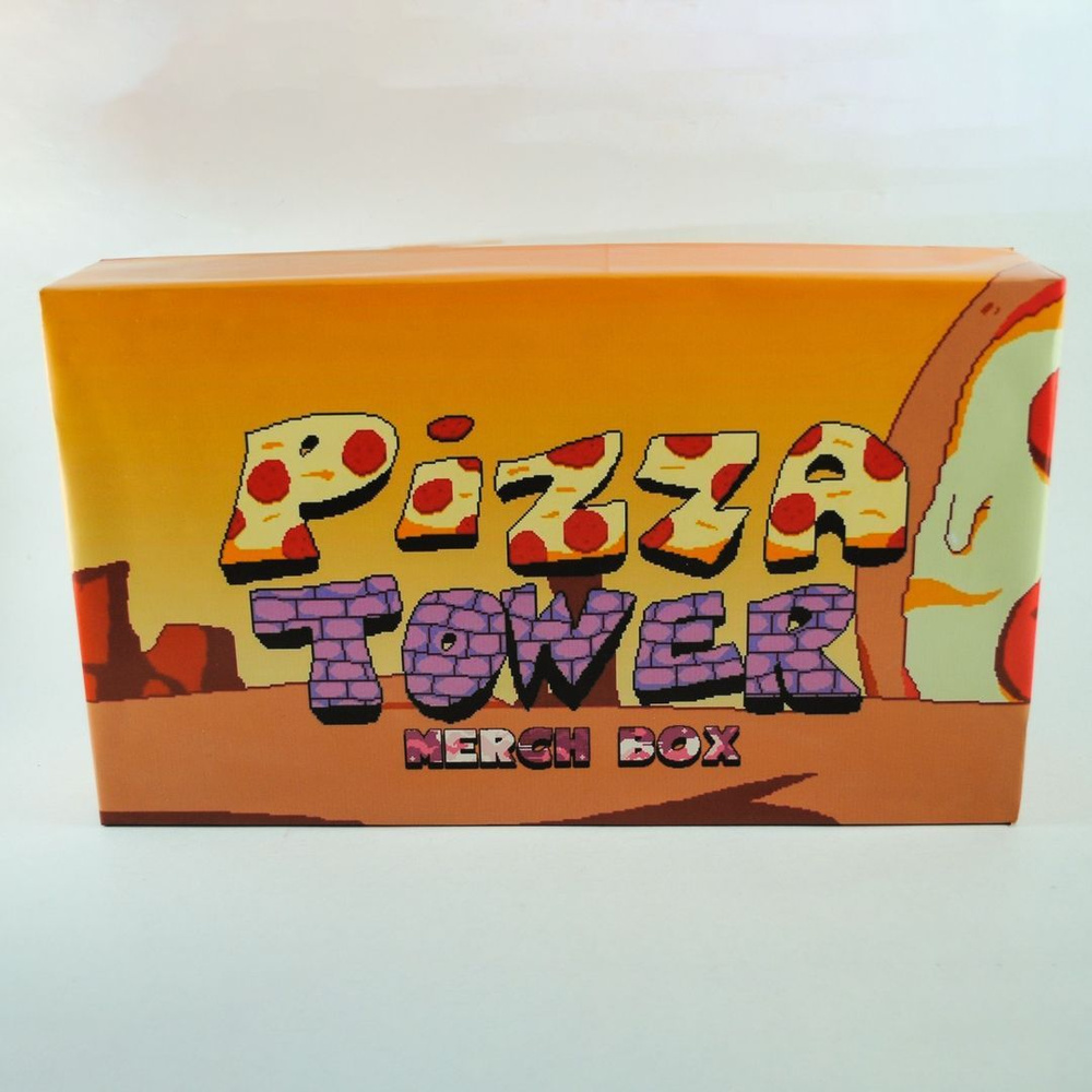 Pizza Tower Merch box (Пицца Тавер /Башня пиццы) - купить по выгодным ценам  в интернет-магазине OZON (912472633)