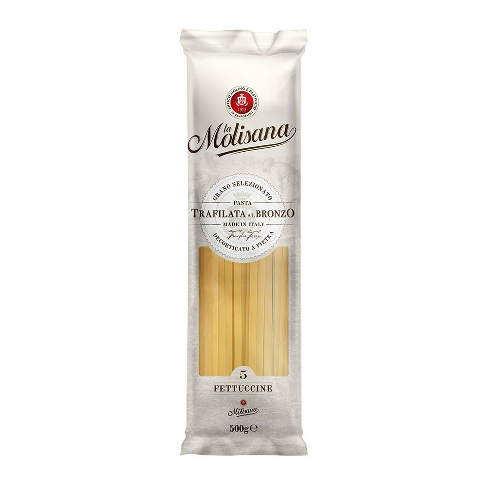 Макаронные изделия La Molisana Fettuccine Длинная лапша из твердых сортов пшеницы № 5, 500г  #1