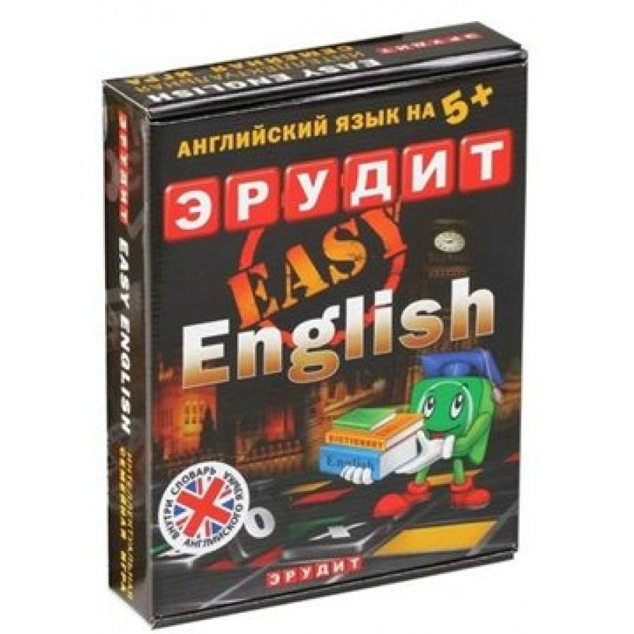 Игра Эрудит. Easy English 10007 - купить с доставкой по выгодным ценам в  интернет-магазине OZON (930462562)