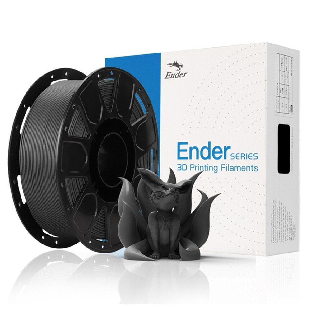 Creality PLA пластик Ender 3D Printing Filaments 1 кг. черный купить