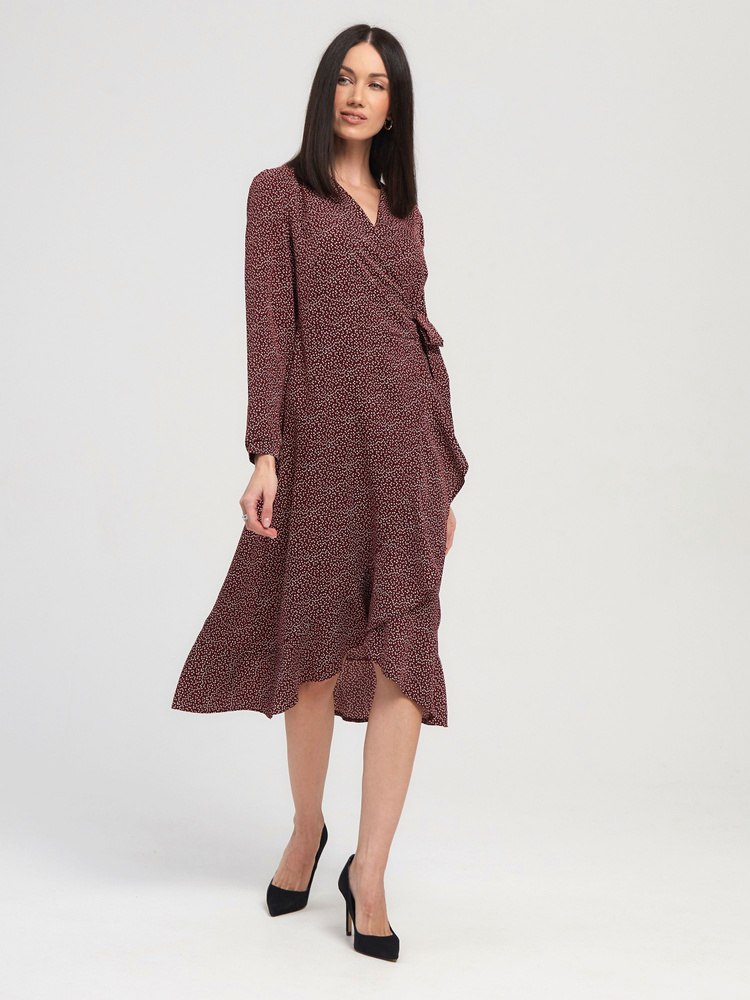 Платье Dream Dress Платье женское летнее длинное на запах повседневное ...