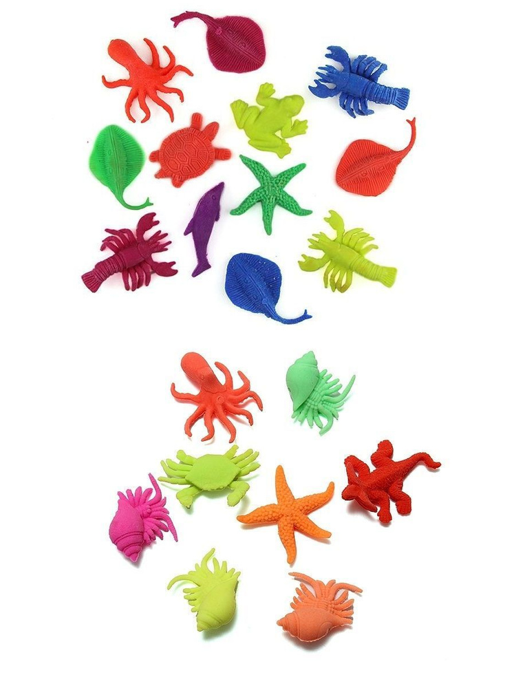 Фигурки растущие в воде \"Морские Обитатели\" - купить с доставкой по ...