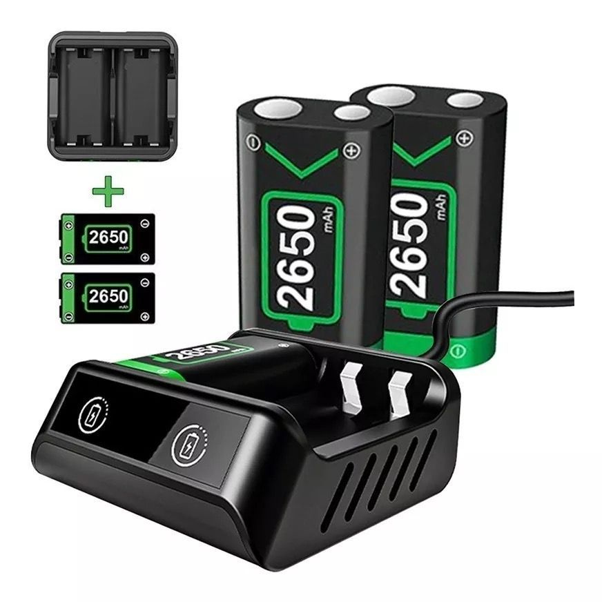 Аккумулятор Геймпад Aolion на 2 аккумулятора 2650 мАч для геймпадов ...