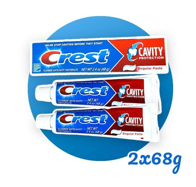 Зубная паста Крест Cavity Protection Regular 68 г., 2 шт - купить с ...
