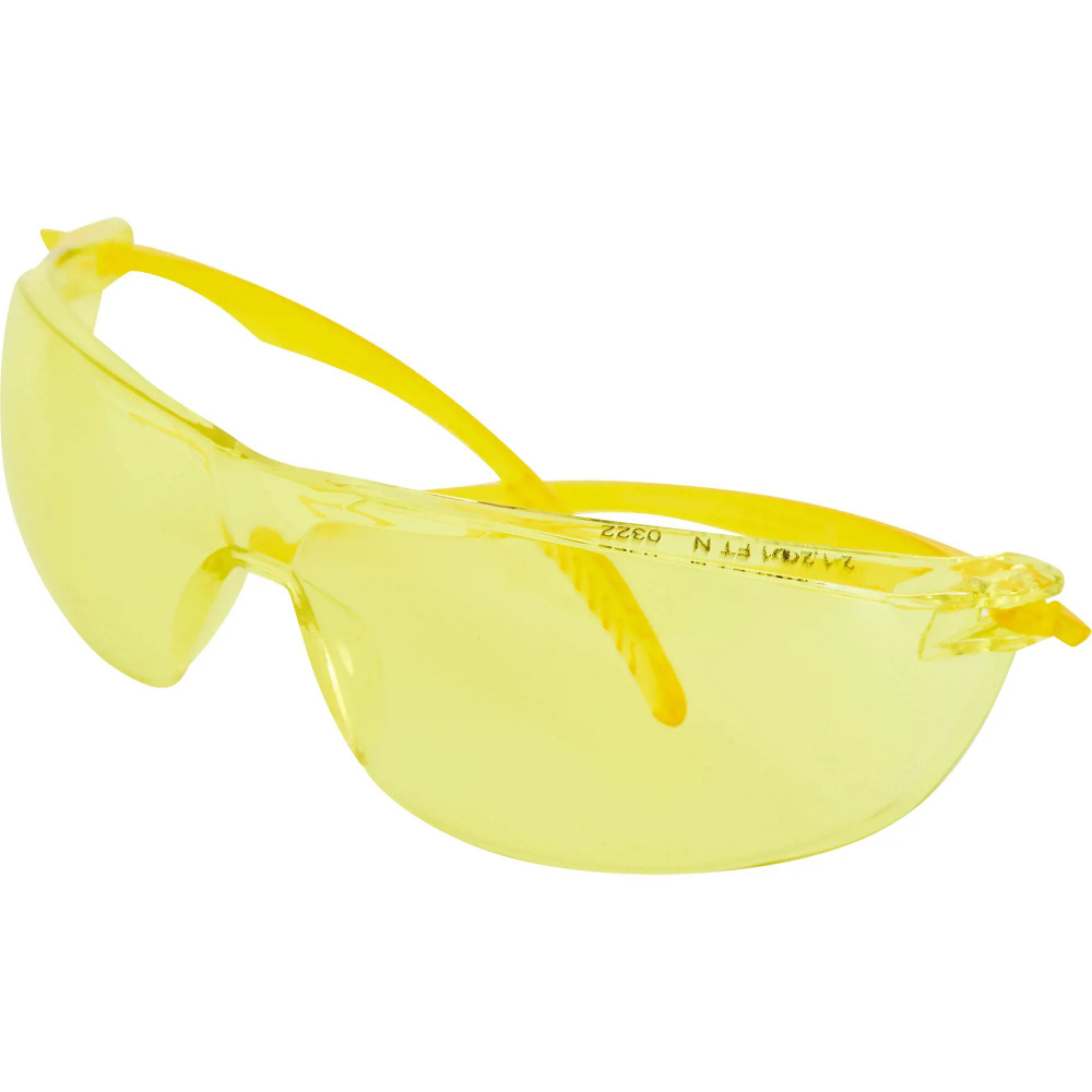 Очки защитные открытые, желтые с защитой от запотевания  #1