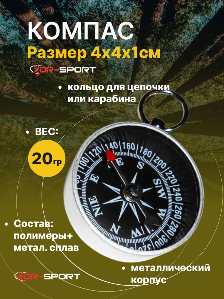 Компас брелок - купить с доставкой по выгодным ценам в интернет ...