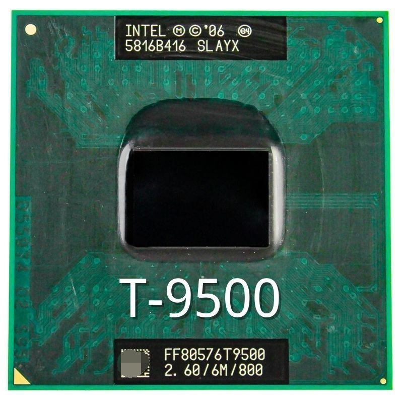 Процессор Intel T9500 Core 2 Duo, OEM (без кулера), 2 яд., 2.6 ГГц ...