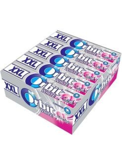 Жевательная резинка Orbit XXL White Bubblemint, 20,4 г х 20 штук #1