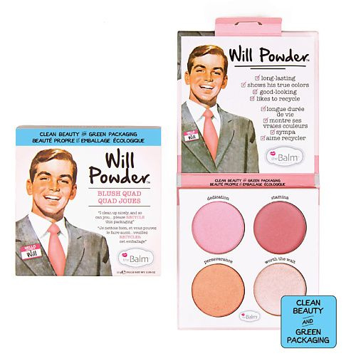 THEBALM Палетка румян для лица Will Powder, 10 г #1