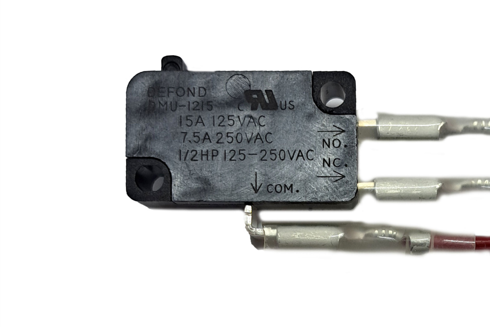 контактный микро переключатель defond dmu-1215 для триммера Black & Decker BCSTA536, BCSTE636L1 #1