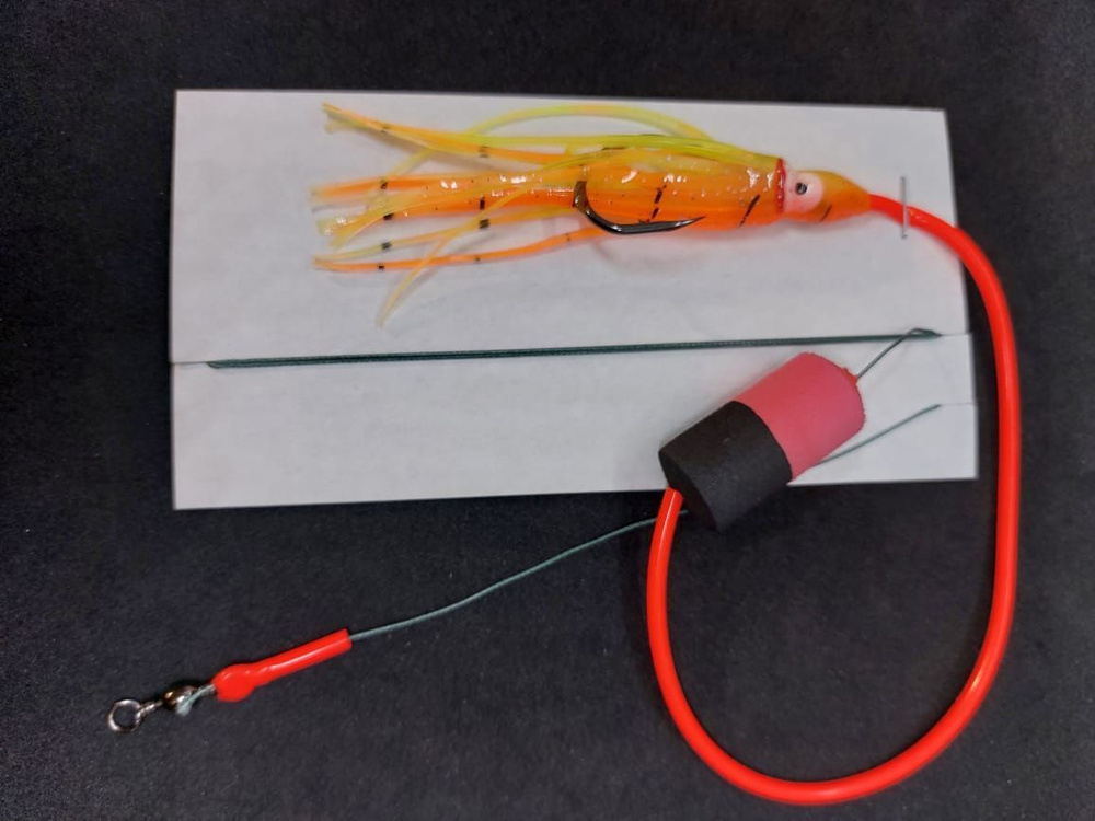 Монтаж на сома. "Сом Квок". 1 крючок. Тест 50 кг. Кальмар. - купить с ...