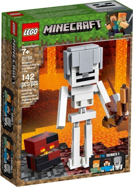 Lego minecraft bigfig skeleton on sale