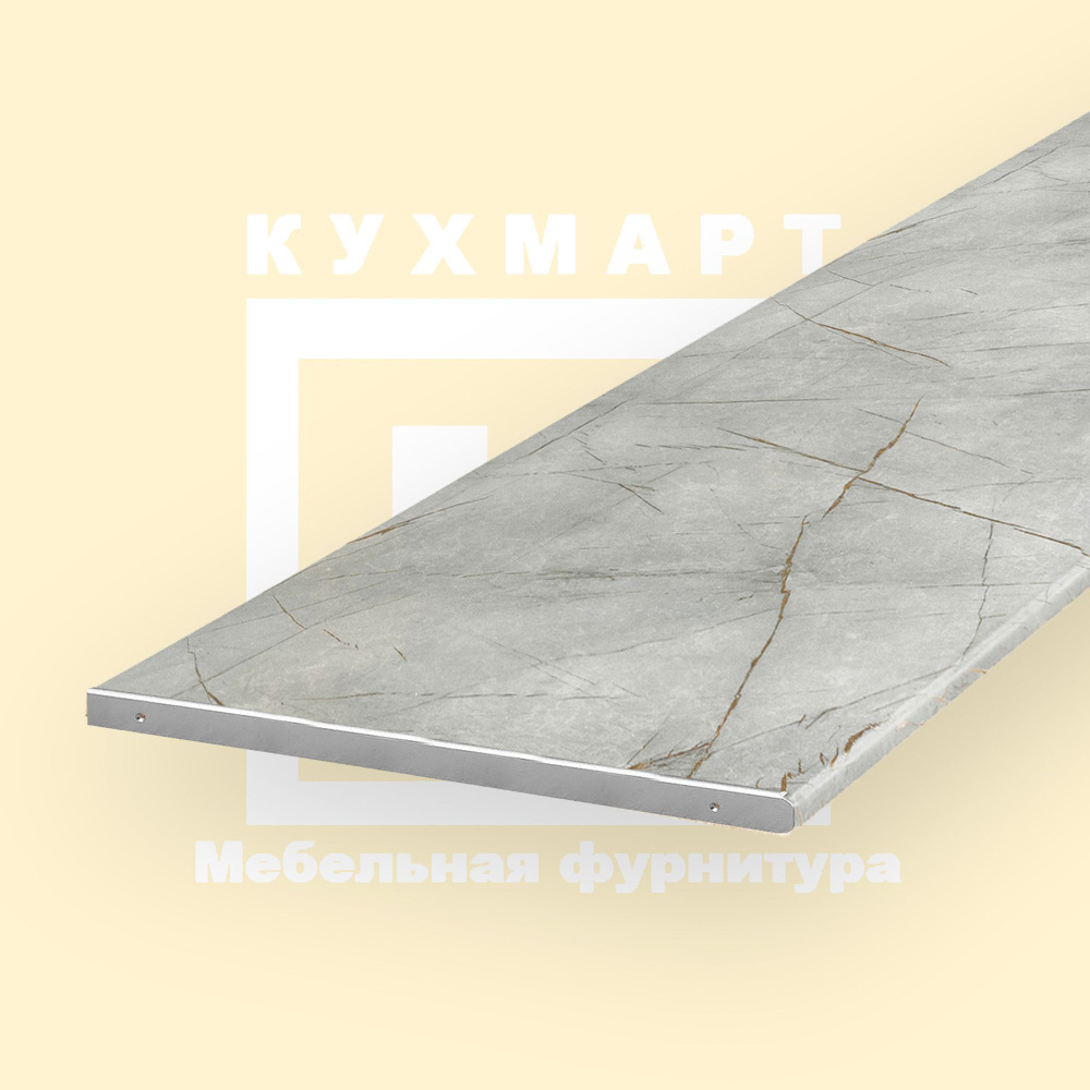 Столешница для кухни Скиф 1800х600x26мм с торцевыми планками. Цвет ...