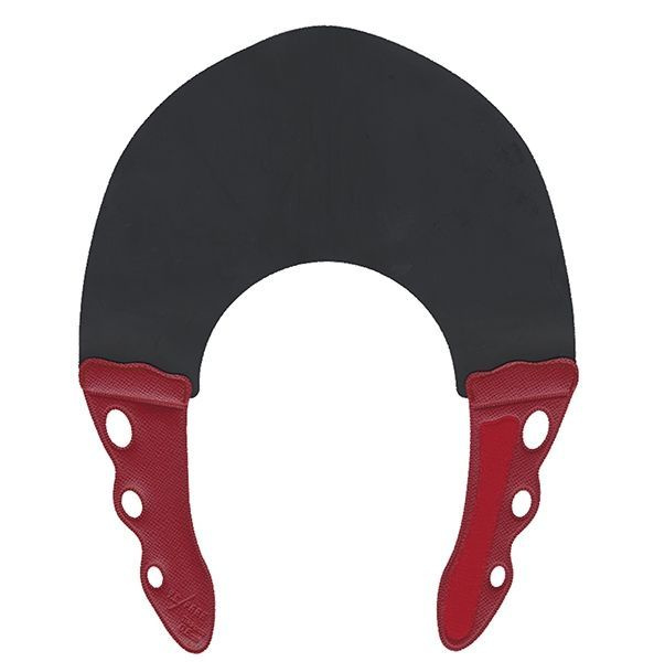Воротник для стрижки и окрашивания Y.S.PARK, 0.3мм, цвет черный с красным  #1
