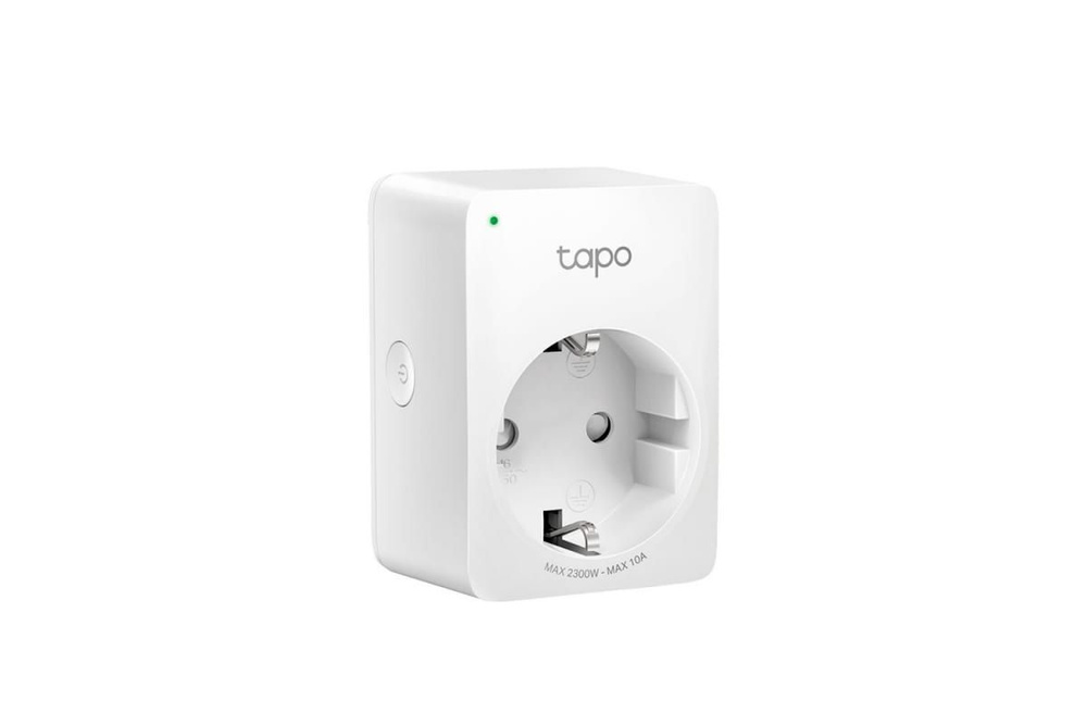  розетка TP-Link Tapo P100(2-pack) EUBT Wi-Fi белый -  с .