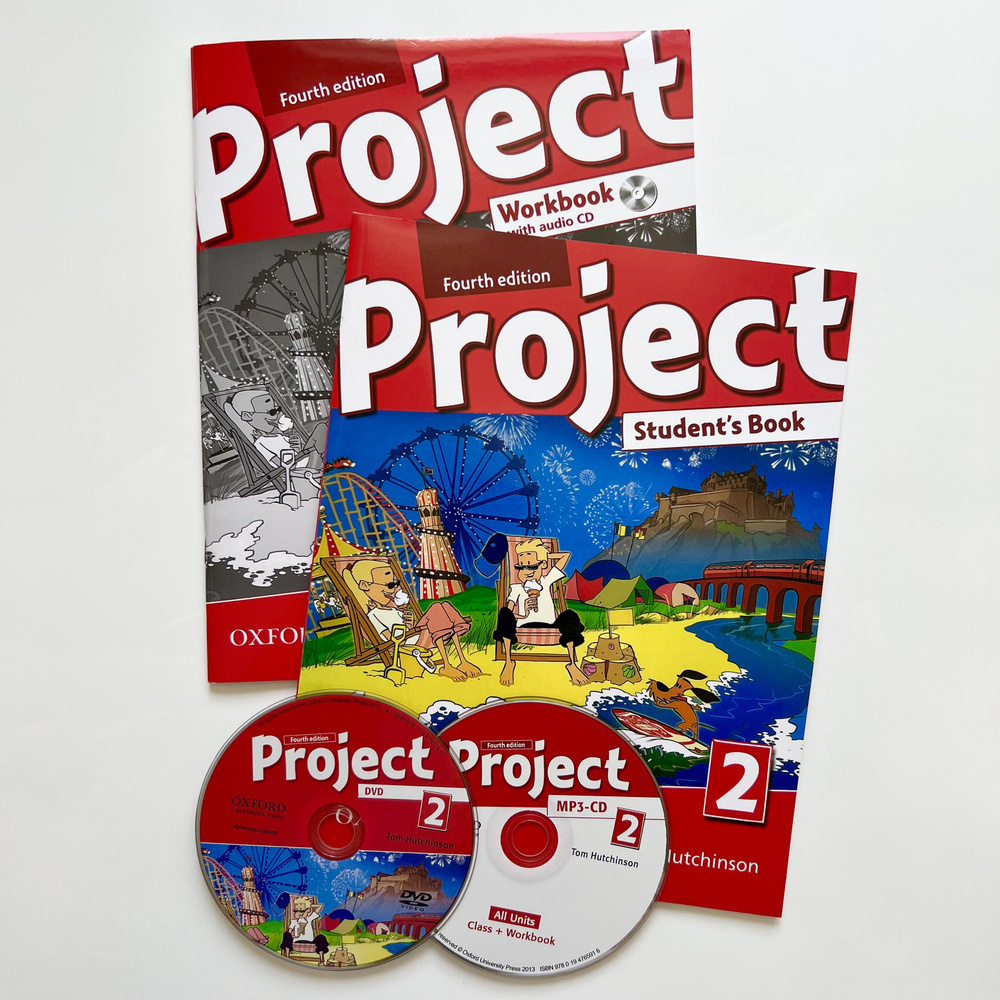 Project 2 fourth edition (четвертое издание) комплект учебник+тетрадь+CD | Hutchinson  Tom - купить с доставкой по выгодным ценам в интернет-магазине OZON  (1044134556)