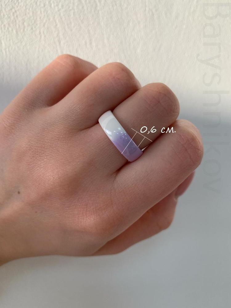 Кольцо керамика 6мм Керамическое кольцо 20 - купить с доставкой по выгоднымценам в интернет-магазине OZON (1166720833)