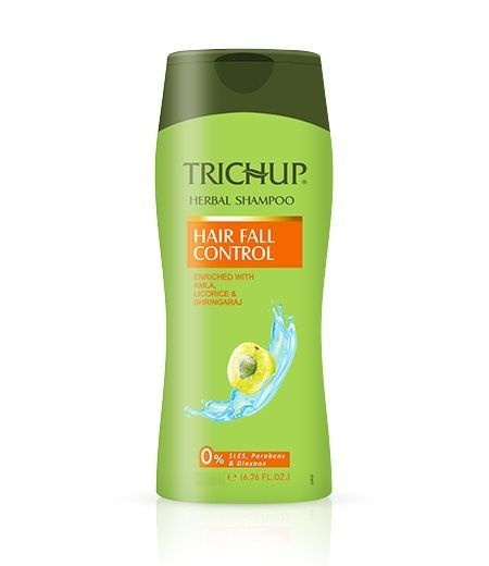 Trichup Herbal Shampoo HAIR FALL CONTROL Vasu /Тричуп Шампунь КОНТРОЛЬ ВЫПАДЕНИЯ ВОЛОС, С экстрактами #1