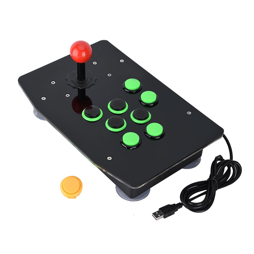 USB Arcade Fighting Game Console Joystick No Delay Controller for PC Computer Games Беспроводной джо #1