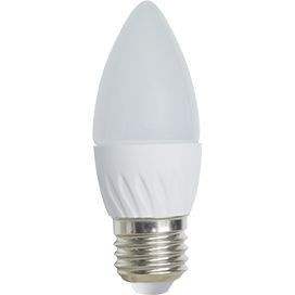 Светодиодная LED лампа Ecola свеча E27 6W 4000K 4K 100x37 Light C7TV60ELC (упаковка 10 штук),  #1