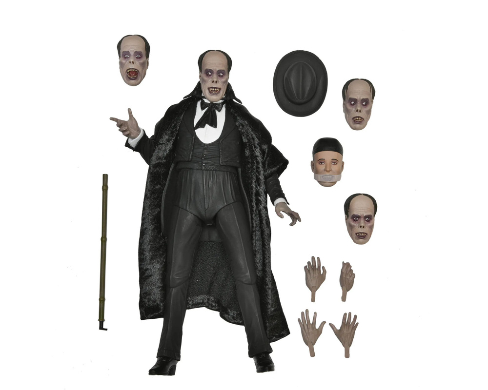 Фигурка Neca Призрак Оперы Phantom of the opera - купить с доставкой по  выгодным ценам в интернет-магазине OZON (1079791528)