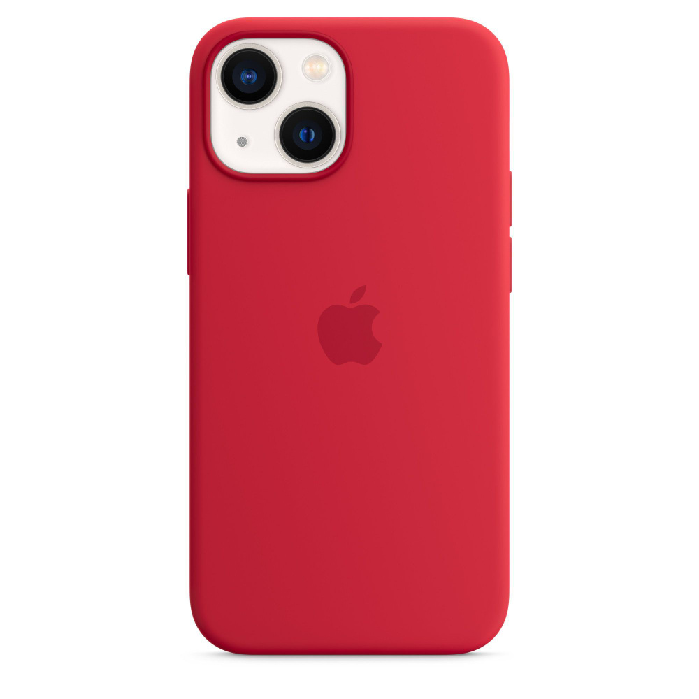 Чехол силиконовый для iPhone 13 / Silicone Case with MagSafe / Анимация /  PRODUCT RED /КРАСНЫЙ - купить с доставкой по выгодным ценам в  интернет-магазине OZON (644175765)