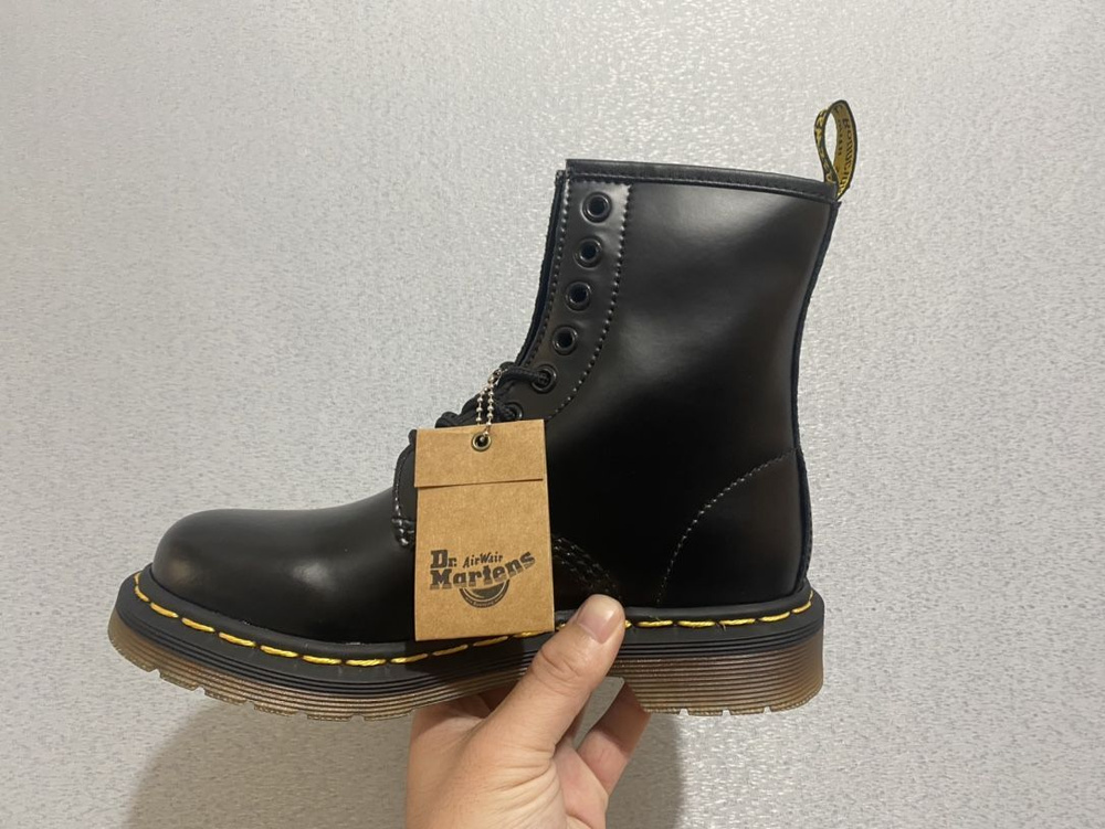 Dr martens dama negro best sale